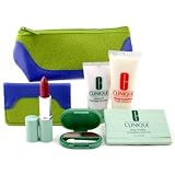 Travel Set: Cleanser + Lipstick + High Impact E/S Duo + Stay Matte + Deep Comfort + Card Holder +Bag 6pcs+1bag