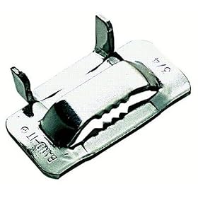 Band-It 080-C35599 5-8 Inch Galv Carb-Steelbuckles Ed
