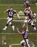 Photo File New England Patriots Super Bowl 38 Tom Brady Matted Photo
