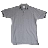 Mens Meccasso Ax-Celerator Zip Polo-Grey