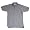 Mens Meccasso Ax-Celerator Zip Polo-Grey (LG)