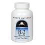 Source Naturals Vit B-2 Riboflavin 100mg, 250 tablets (Pack of 2)