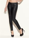GUESS MOTO ZIP Jeans - Black Coated