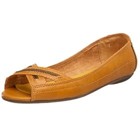 Buy Bc Footwear Ladies Chariot Peep Toe Flat by BC Footwear