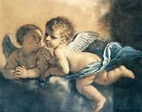 Angeli Art Poster Print by Guercino (Giovanni Francesco Barbieri) , 12x10
