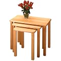 3-pc. Nesting Table - Beechwood