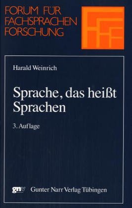 Sprache, das hei�t Sprachen