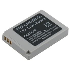 Eforcity Replacement Canon NB-5L Compatible Li-Ion Battery From Eforcity