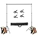 Foto&Tech Metal 10FTx8.5FT Adjustable Photography Background Frame Stand Backdrop Support System Studio Lighting Tripod Stand Canvas Muslin Paper Projector Screen Kit/4x Clamp/2x Sand Bag/Carry Bag