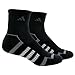 adidas Men's Climalite II Quarter Sock (2-Pair)