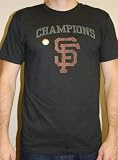 San Francisco Giants 2010 World Series Champions SF Retro Logo T-Shirt By Red Jacket Size S