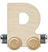 NameTrain Unfinished Letter Car D - Made in USA