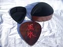 Plectrum Box - Maple - Chinese Fung or Feng Shui Character