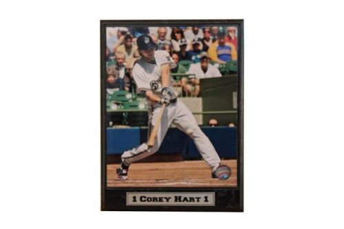 Encore Select 510-BBMIL1 Milwaukee Brewers Corey Hart 9 in. x 12 in. Plaque