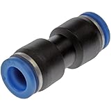 Dorman 800-193 3/8" Fuel Line Connector, (Pack of 2)