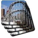 Coney Island Roller Coaster - Set Of 4 Ceramic Tile Coasters