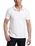 Calvin Klein Jeans Men's Slub Short Sleeve Jersey Polo Shirt