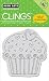 Large Cupcake Remountable Rubber Cling Stamp (Hero Arts)