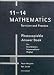 Books : 11-14 Mathematics: Photocopiable Answer Book: Revision and Practice (11-14 mathematics: revision & practice)