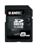 EMTEC 8 GB 133x High Speed SD Memory Card, Class 6 EKMSD8GB133XHC