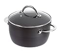 Tefal Jamie Oliver Professional Series Hard Anodized Stewpot and Lid, 24 cm