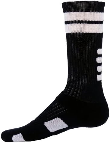 Red Lion Flash Two Striped Athletic Crew Socks