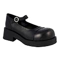 CRUX07/B/PU, 2' M/J P/F Blk PuShoe