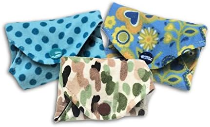 3-pack IncrediPad Waterproof Cloth Menstrual Pad by Talulah Bean- 10 Inch (Random Assortment)