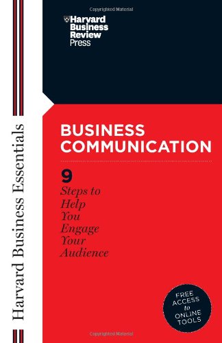 Textbook - Business Communication (Harvard Business Essentials)