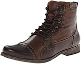 Steve Madden Men's Triggah Combat Boot,Brown Multi,9.5 M US