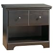 South Shore 3877062 Mountain Lodge Collection Night Table, Ebony