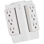 Globe 7732001 Home Appliance Six-Outlet Swivel Surge Tap