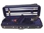 ARIA1851 Blue Lightweight Oblong Violin Case with Hygrometer