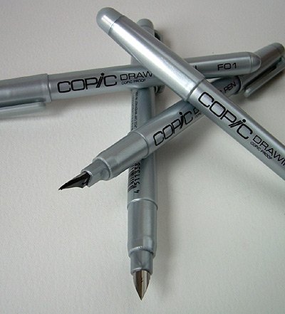 COPIC Drawing Pen (Fountain Pen with Black Ink)