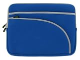 Acer Aspire One AO751h-1145 11.6-Inch Netbook Sleeve Case - (Inivisible Zipper Tri-Pocket Dark Blue)