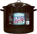 Granite Ware 34-Quart Stock Pot, Black