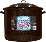 Granite Ware 34-Quart Stock Pot, Black