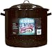 Granite Ware 34-Quart Stock Pot, Black