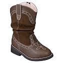 Toddler Girls' Xhilaration&reg; Dafny Cowboy Boots - Brown