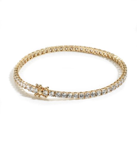 9ct Gold Tennis Bracelet