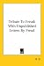Tribute to Freud: With Unpublished Letters by Freud