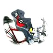 Rabbit Front Mounted Child Seat Grey