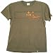 Umi Oh Hako - The ocean, my special skill. This 100% cotton t-shirt has a retro look with a graphic of a noseriding samurai on the front. Available in an earthy brown and navy.