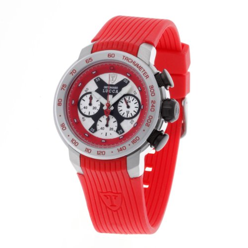 DeTomaso Trend Herren-Armbanduhr Lucca Chronograph Red Dt1017-D Preisvergleich