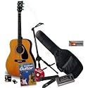 Yamaha F310 Acoustic Guitar Pro Pack & Flashing Badge EXCLUSIVE to Rimmers Music