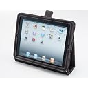 Simplism iPad 2 レザーフリップノートケース スタンド機構付き チョコレートブラック TR-LFNCIPD2-CB