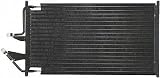 90-93 GMC C/K FULL SIZE PICKUP fullsize A/C CONDENSER TRUCK, 6cyl,8cyl, ; 4.3L,5.0L,5.7L,6.2L,7.4L W/Orifice Tube, Serpentine Type OEM Style (1990 90 1991 91 1992 92 1993 93) P36422S 52455855
