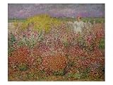 Mrs. Russell Amongst the Flowers at Belle Isle, 1927 Art Giclee Poster Print by John Peter Russell, 24x18