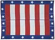 Patio Mats 014 9' x 12' Patriotic Reversible Patio Mat