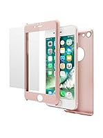 Unotec Carcasa 2 Piezas Pack Full Protect iPhone 7 Plus Rosa
